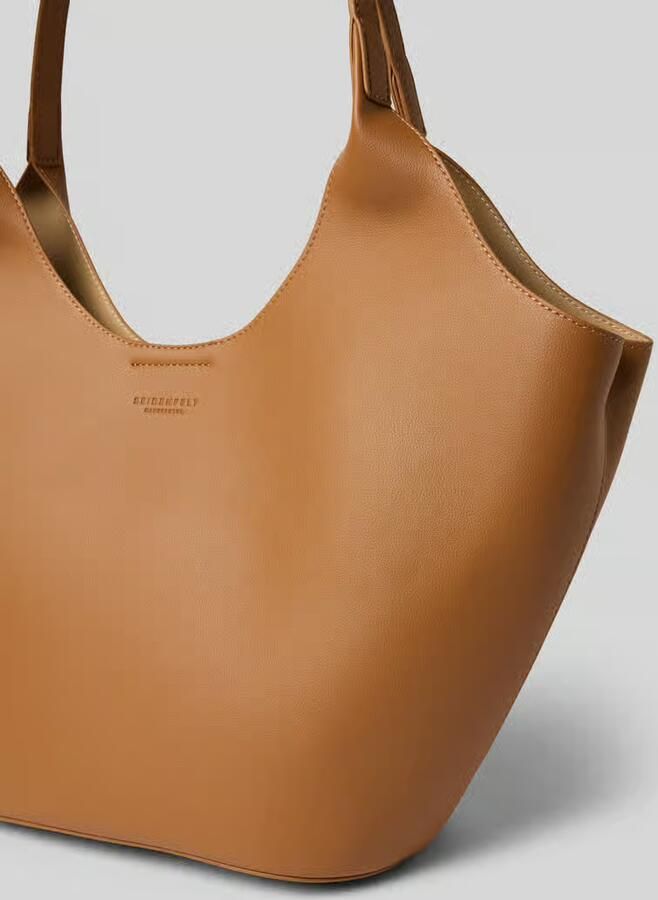 Seidenfelt Shopper in leerlook model 'Nelma Tulip' - Foto 2