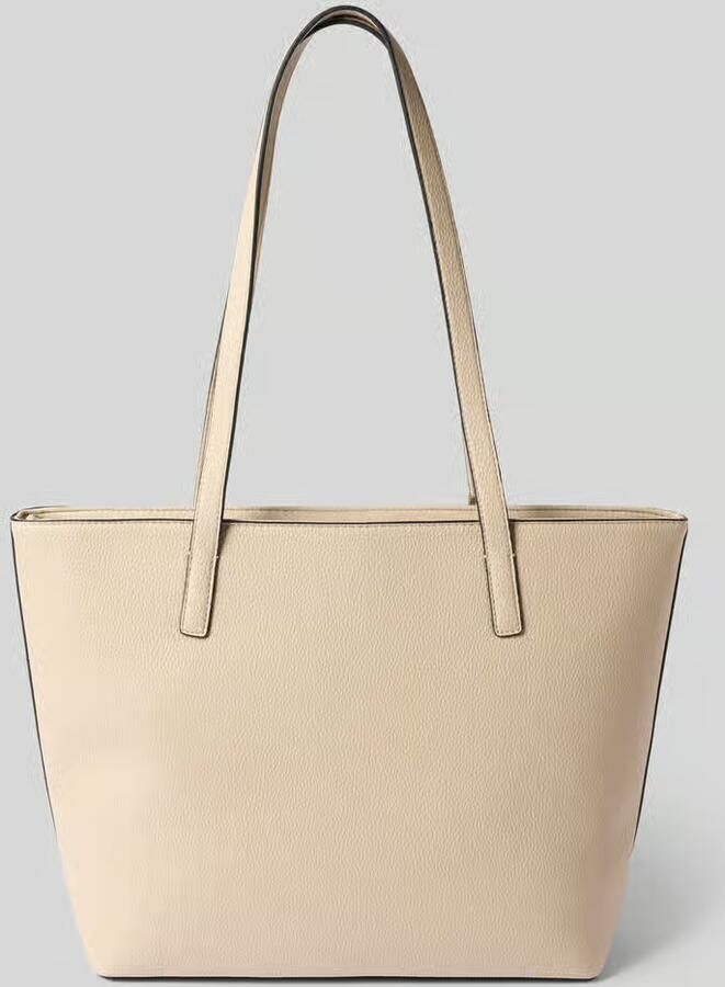Seidenfelt shopper met labeldetail model 'LOHJA' - Foto 2