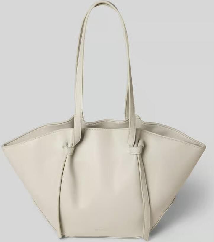 Seidenfelt Shopper met labeldetail Model 'RYD' - Foto 2