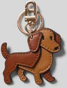 Seidenfelt Sleutelhanger met karabijnhaak model 'My Dachshund'
