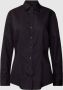 Seidensticker Overhemdblouse Zwarte roos Lange mouwen kraag uni - Thumbnail 1