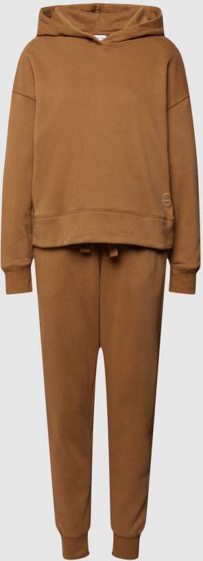 Seidensticker Pyjama met labeldetail model 'Jogger Set'
