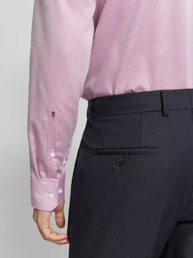 SEIDENSTICKER REGULAR FIT Regular fit zakelijk overhemd van katoen met kentkraag