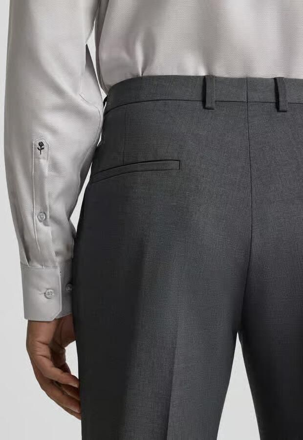 SEIDENSTICKER REGULAR FIT Regular fit zakelijk overhemd van katoen met kentkraag