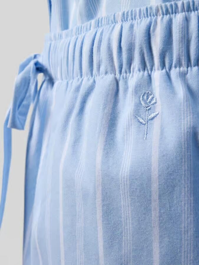 Seidensticker comfort fit pyjama set van puur katoen model 'Classic Long Pyjama Set C'
