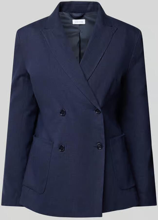 Seidensticker Linnen blazer met opgestikte zakken - Foto 2