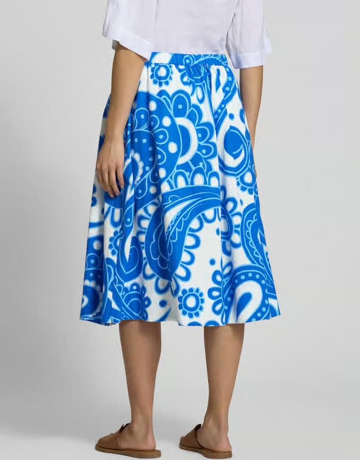 Seidensticker Midirok met elastische band