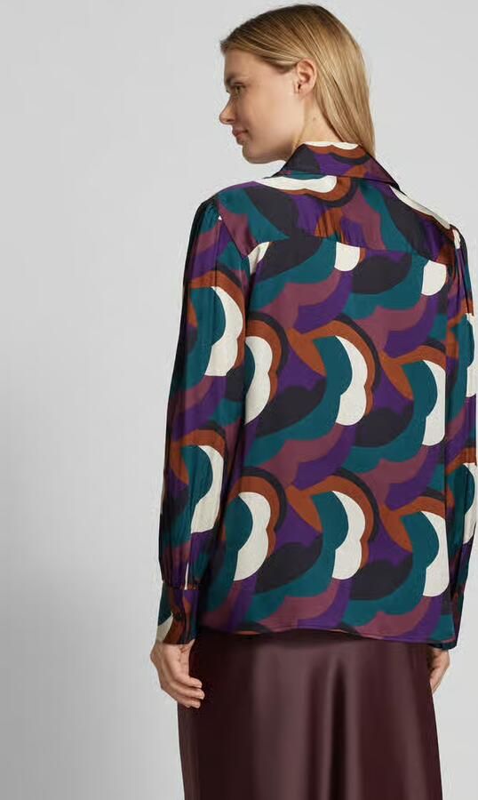 Seidensticker Overhemdblouse met blinde knoopsluiting - Foto 4