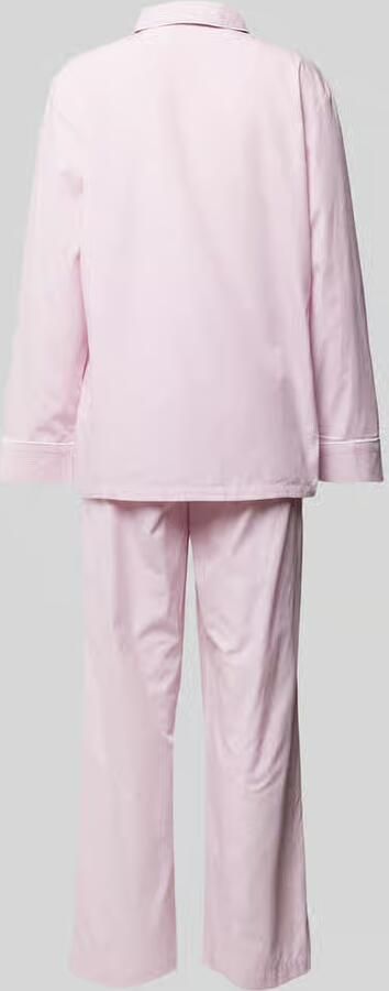 Seidensticker Pyjama met knoopsluiting