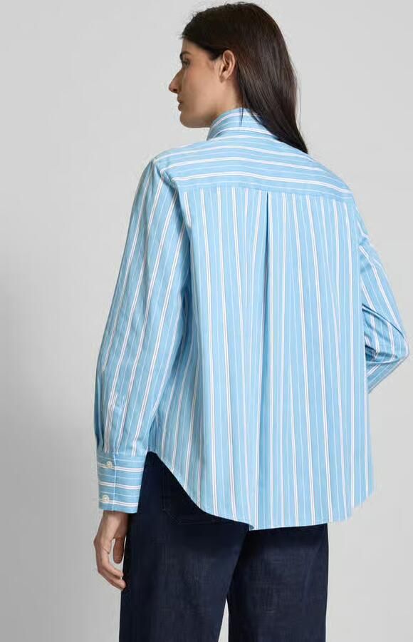 Seidensticker Regular fit comfortabele blouse met overhemdkraag
