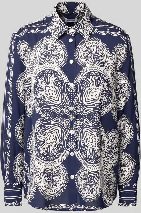 Seidensticker Regular fit overhemdblouse met doorknoopsluiting