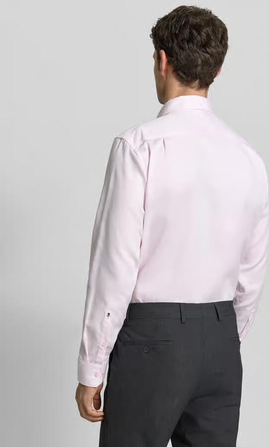 SEIDENSTICKER REGULAR FIT Regular fit zakelijk overhemd van katoen met kentkraag