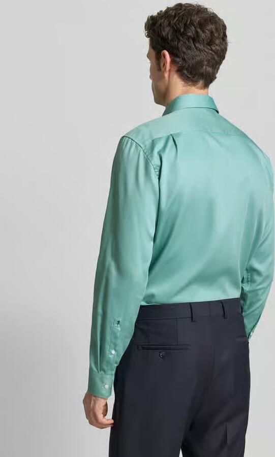 SEIDENSTICKER REGULAR FIT Regular fit zakelijk overhemd van katoen met kentkraag