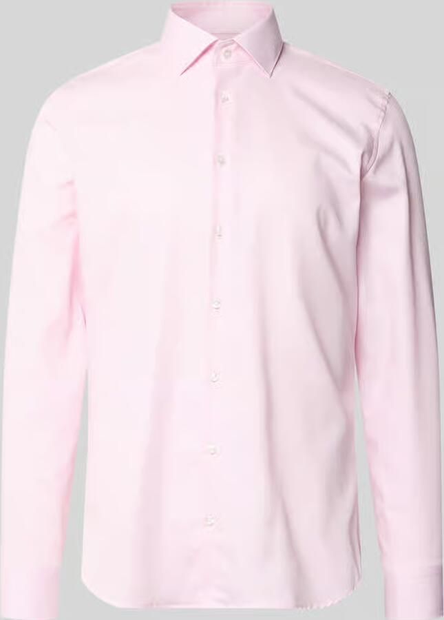 Seidensticker Slim fit zakelijk overhemd van fijn twill - Foto 2