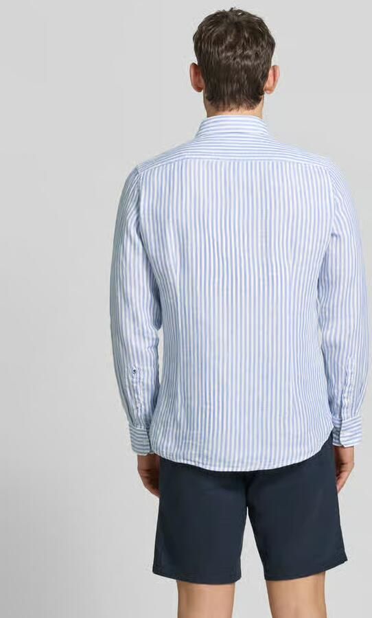 Seidensticker slim fit zakelijk hemd met kentkraag