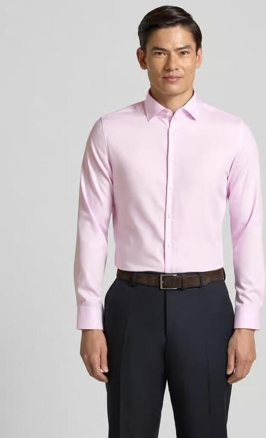 Seidensticker Slim fit zakelijk overhemd van pure katoen model 'New Kent' - Foto 7