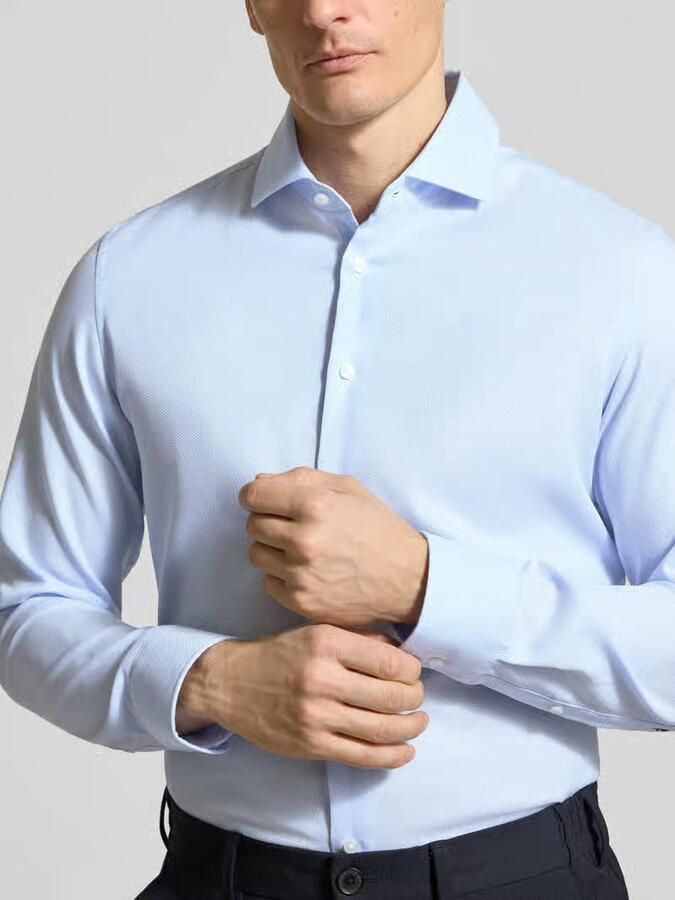 Seidensticker Slim fit Zakelijk Hemd van Katoen met Kentkraag - Foto 2