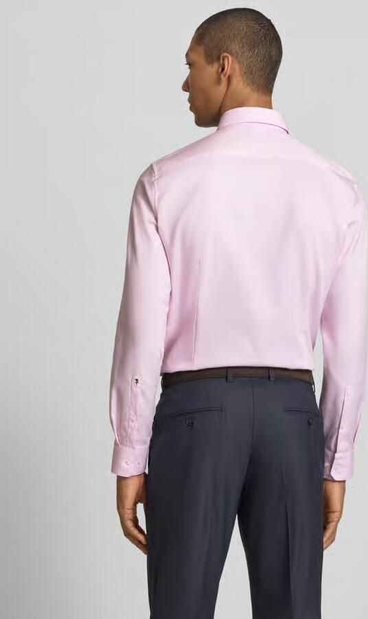 Seidensticker Slim fit zakelijk overhemd van pure katoen model 'New Kent' - Foto 8
