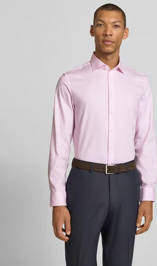 Seidensticker Slim fit zakelijk overhemd van pure katoen model 'New Kent' - Foto 9