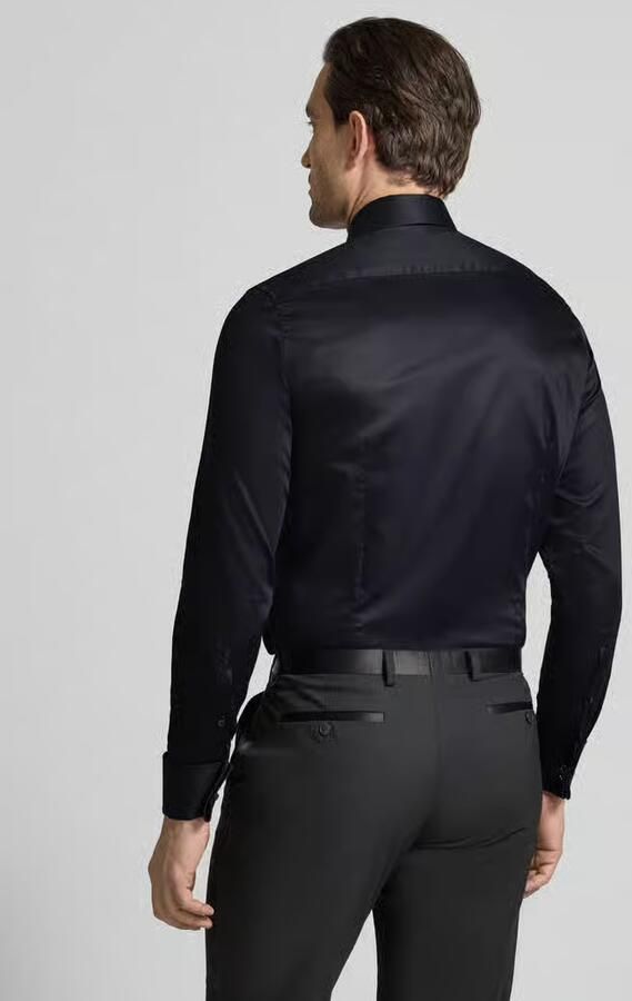 Seidensticker Slim fit Zakelijk Hemd van Katoen met Kentkraag - Foto 3