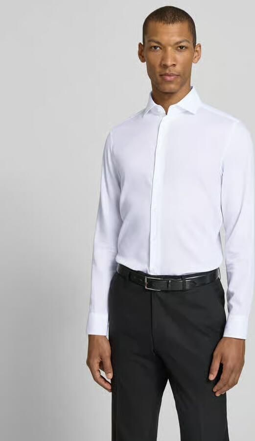 Seidensticker Slim fit Zakelijk Hemd van Katoen met Kentkraag - Foto 4