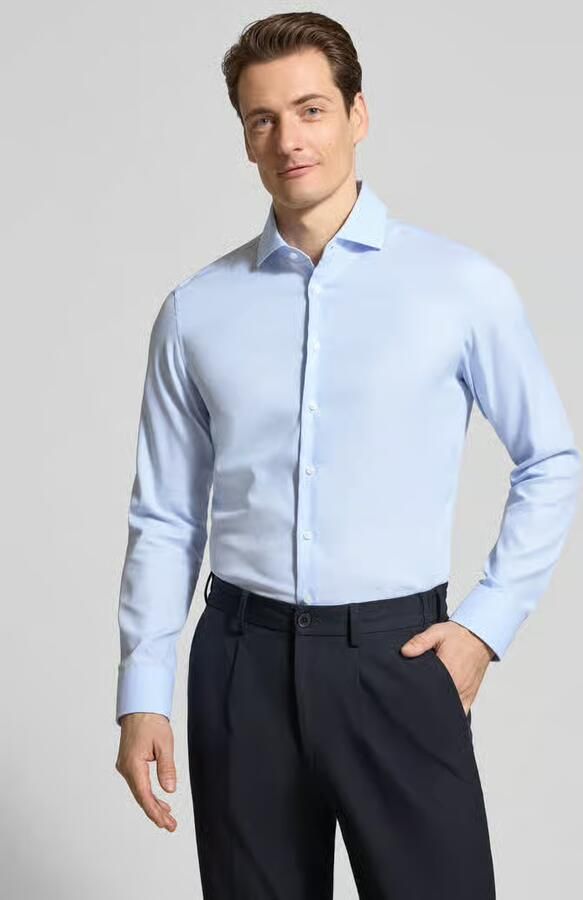 Seidensticker Slim fit Zakelijk Hemd van Katoen met Kentkraag - Foto 3