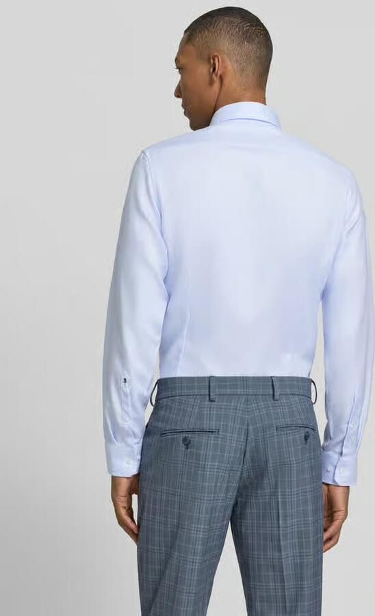 Seidensticker Businessoverhemd Slim Kentkraag structuur - Foto 2