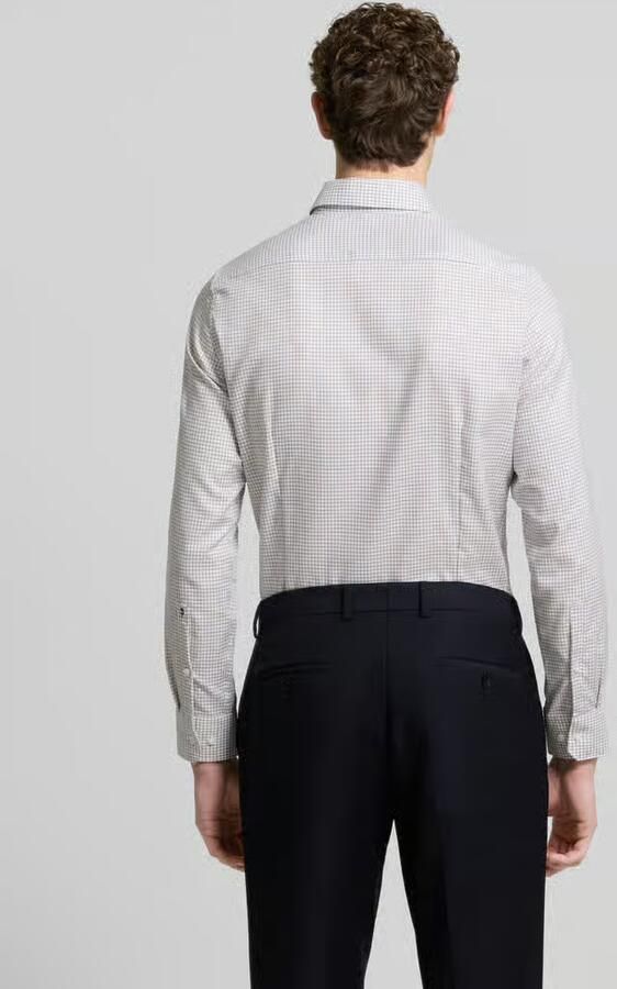 Seidensticker Slim fit zakelijk overhemd van katoen met button-downkraag