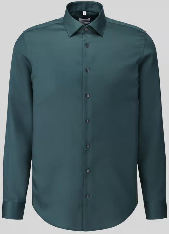 Seidensticker Slim fit zakelijk overhemd van pure katoen model 'New Kent' - Foto 2
