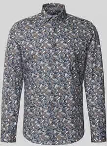 Seidensticker Slim fit zakelijk overhemd van pure katoen model 'New Kent'
