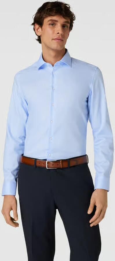 Seidensticker Slim fit zakelijk overhemd van pure katoen model 'New Kent' - Foto 6