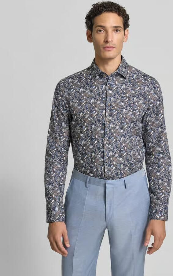 Seidensticker Slim fit zakelijk overhemd van pure katoen model 'New Kent' - Foto 2