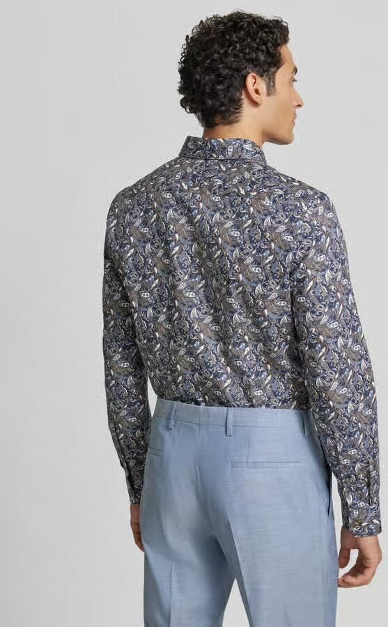 Seidensticker Slim fit zakelijk overhemd van pure katoen model 'New Kent' - Foto 3