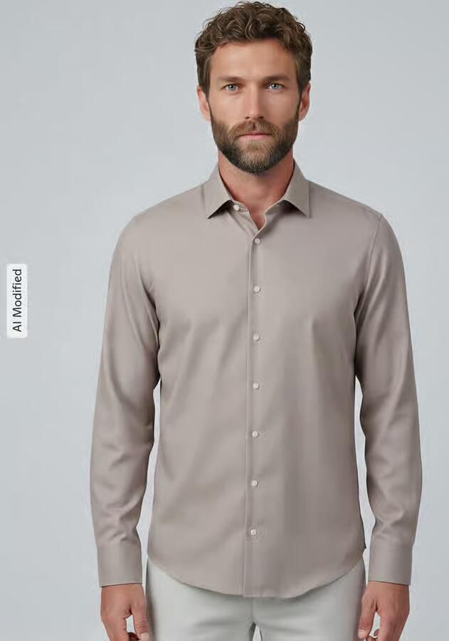 Seidensticker Slim fit zakelijk overhemd van pure katoen model 'New Kent' - Foto 4