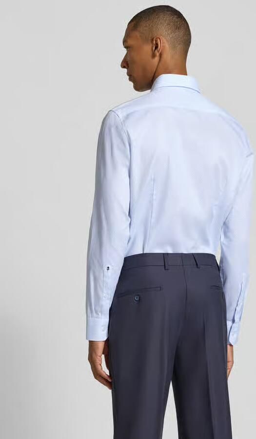Seidensticker Slim fit zakelijk overhemd van pure katoen model 'New Kent' - Foto 2