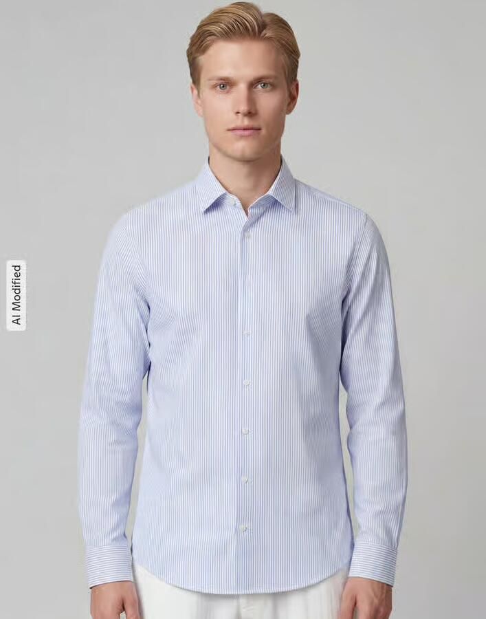 Seidensticker Slim fit zakelijk overhemd van pure katoen model 'New Kent' - Foto 2