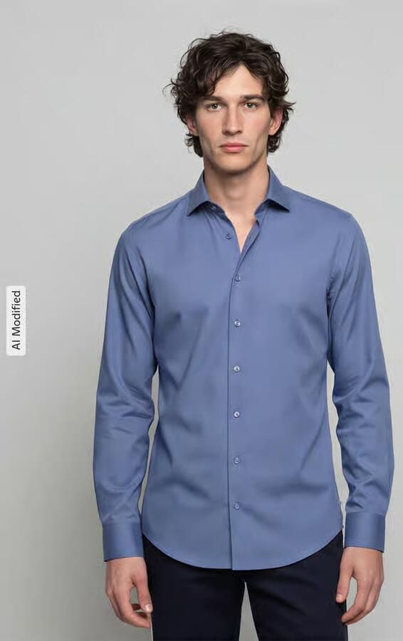 Seidensticker Slim fit zakelijk overhemd van pure katoen model 'New Kent' - Foto 3