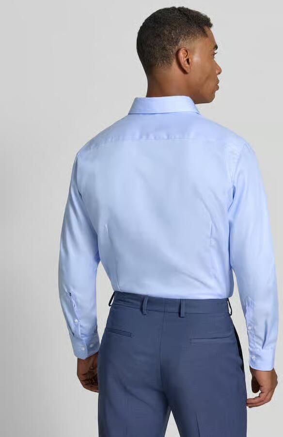 Seidensticker Slim fit zakelijk overhemd van pure katoen model 'New Kent' - Foto 5