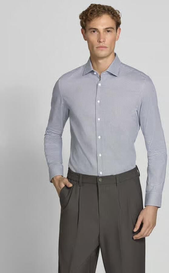 Seidensticker Slim fit zakelijk overhemd van pure katoen model 'New Kent' - Foto 2