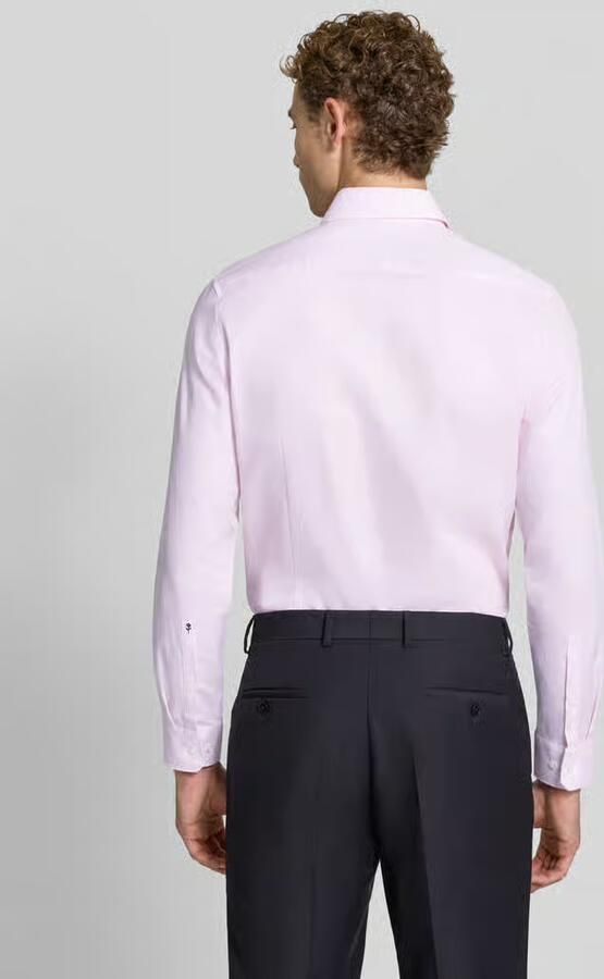 Seidensticker Slim fit zakelijk overhemd van pure katoen model 'New Kent' - Foto 3