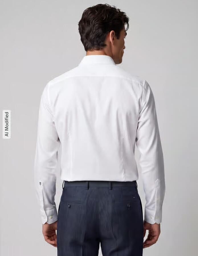 Seidensticker Slim fit zakelijk overhemd van pure katoen model 'New Kent'