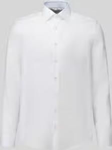 Seidensticker Slim fit zakelijk overhemd van pure katoen model 'New Kent Patch'