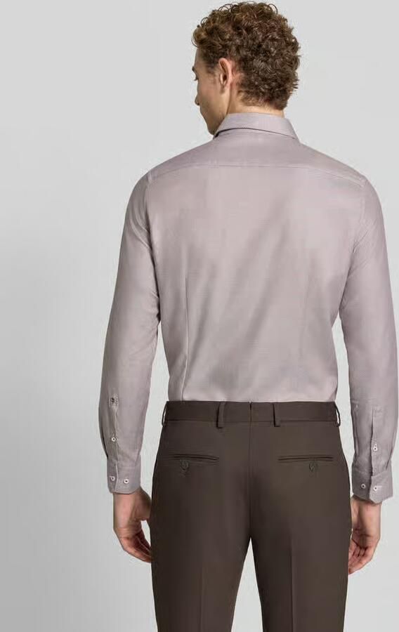 Seidensticker Slim fit zakelijk overhemd van pure katoen model 'New Kent Patch' - Foto 2