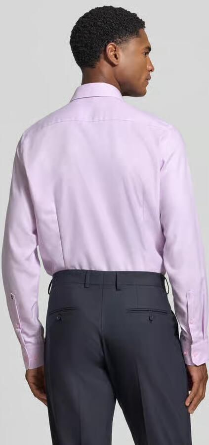 Seidensticker Slim fit zakelijk overhemd van pure katoen model 'New Kent Patch' - Foto 3