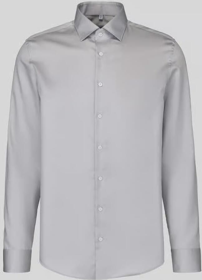 Seidensticker Slim fit zakelijk overhemd met kentkraag model 'New Kent' - Foto 2
