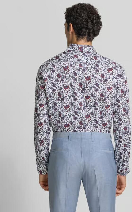 Seidensticker slim fit zakelijk overhemd van puur katoen - Foto 2