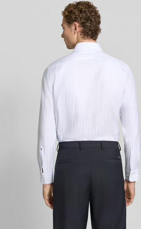 Seidensticker slim fit zakelijk overhemd van puur katoen
