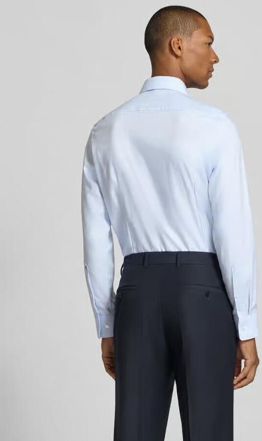 Seidensticker Slim fit zakelijk overhemd van puur katoen - Foto 2