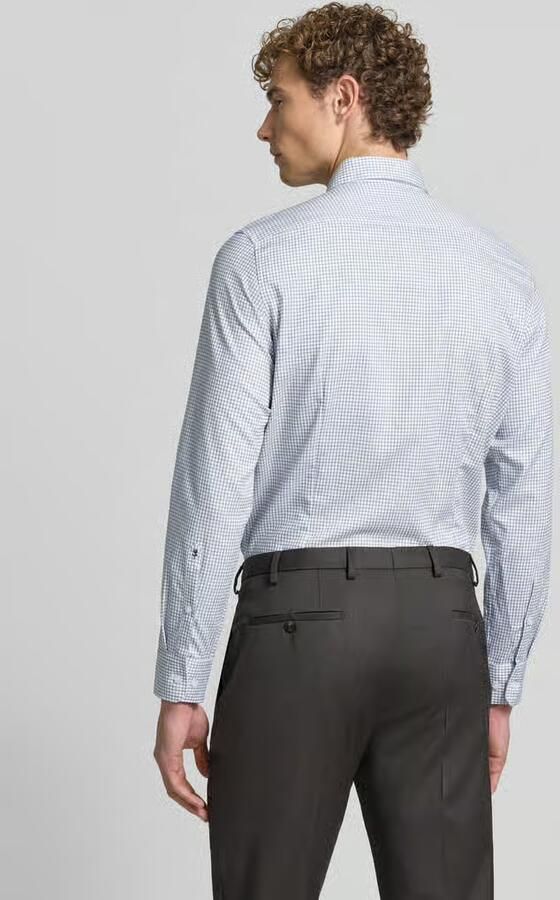 Seidensticker Slim fit zakelijk overhemd van puur katoen model 'New B.D.' - Foto 3