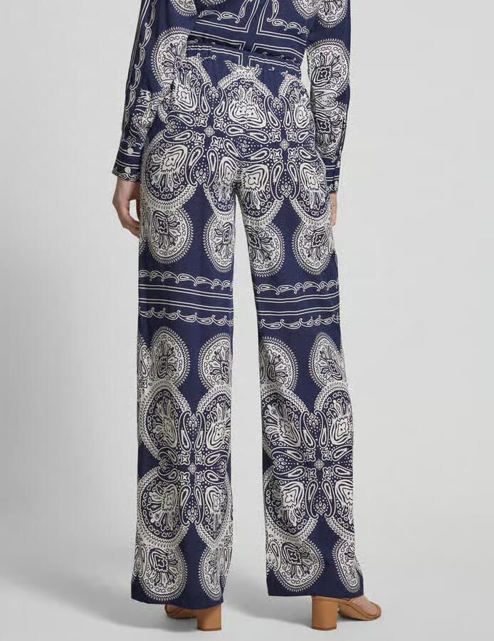Seidensticker Wide fit stoffen broek met elastische band